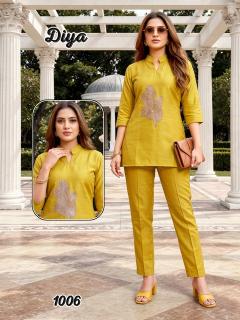 Desi kudi diya coord set wholesale 2 piece sets
